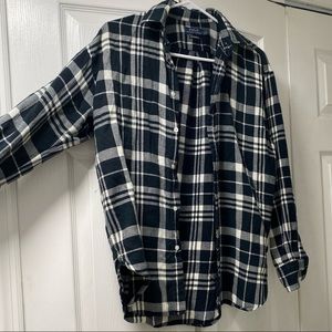 Black and white Ralph Lauren flannel